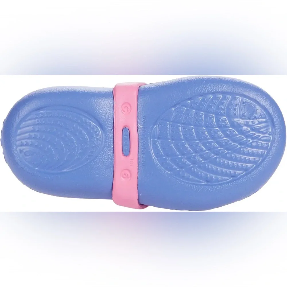 💖CROCS KEELEY EMBELLISHED FLATS IN LAPIS 4 C4